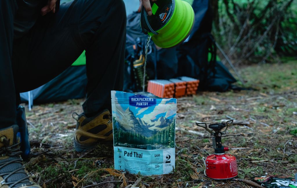 Preparing a freeze dried pad thai