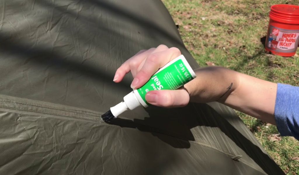 Tent Seam Sealer: How to Apply