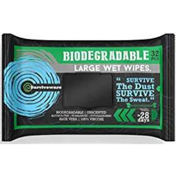 Surviveware Biodegradable Wet Wipes