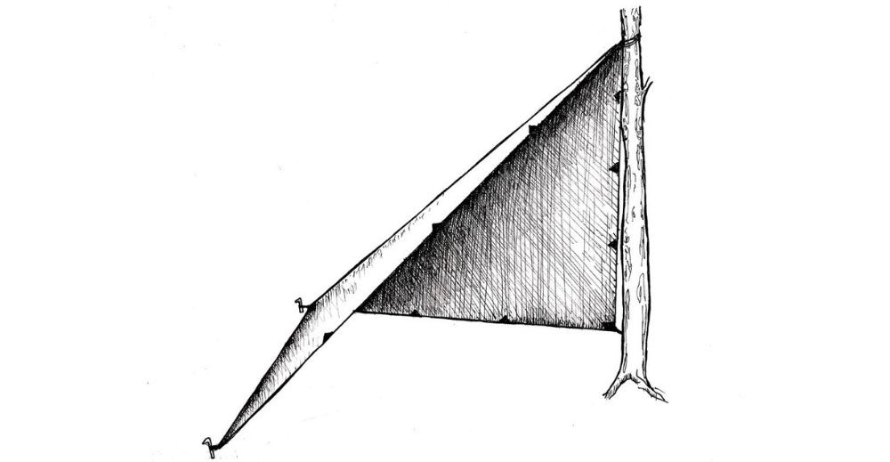 the headpsace or plough point ultralight tarp shelter configurations