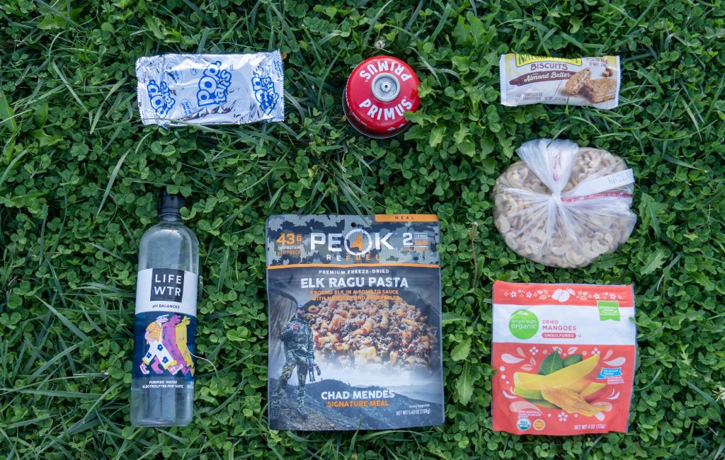 ultralight backpacking meal plan