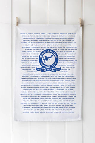 Custom printed anniversary tea towel Australia | Design your own products