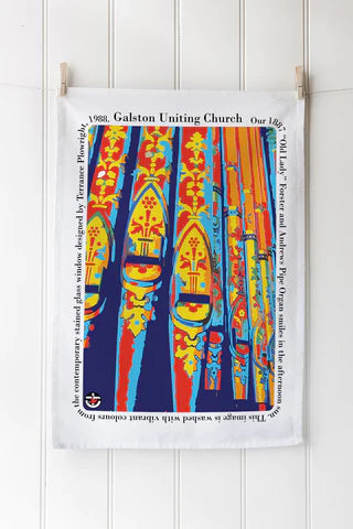 Custom printed tea towels for churches Australia | No minimum order