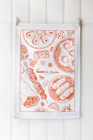 Custom Printed Hospitality Tea Towels | Design Your Own Retail Merchandise