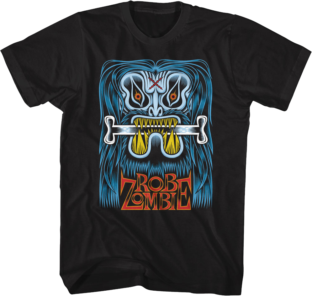 Blue Beast Rob Zombie T-Shirt - 80sTeescom product image