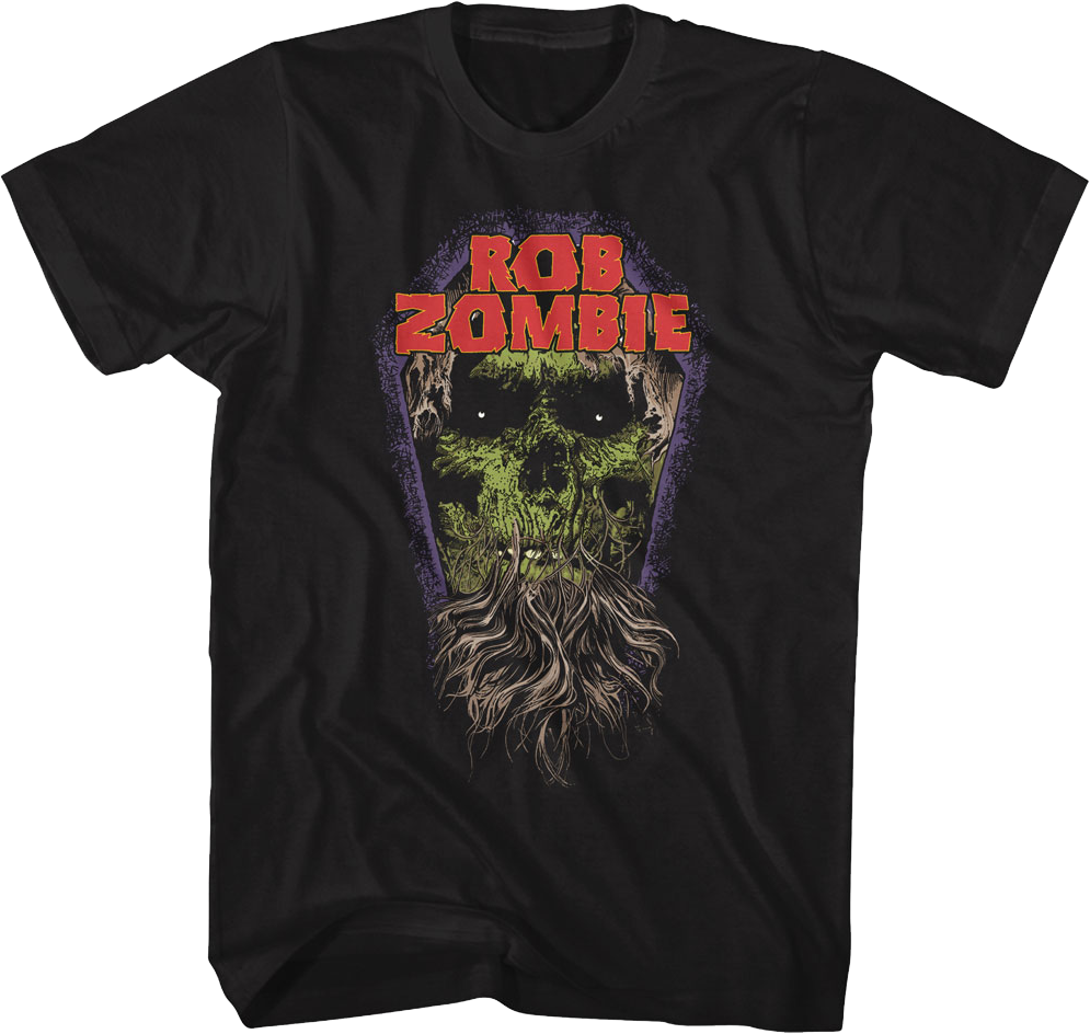 Coffin Rob Zombie T-Shirt - 80sTeescom product image