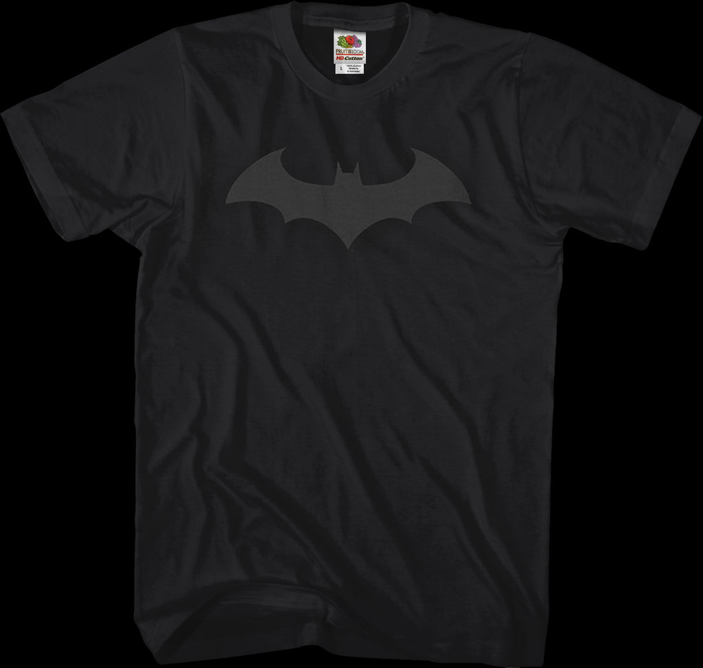 Batman Hush Logo on Black: DC Comics, Justice League, Batman T-shirt