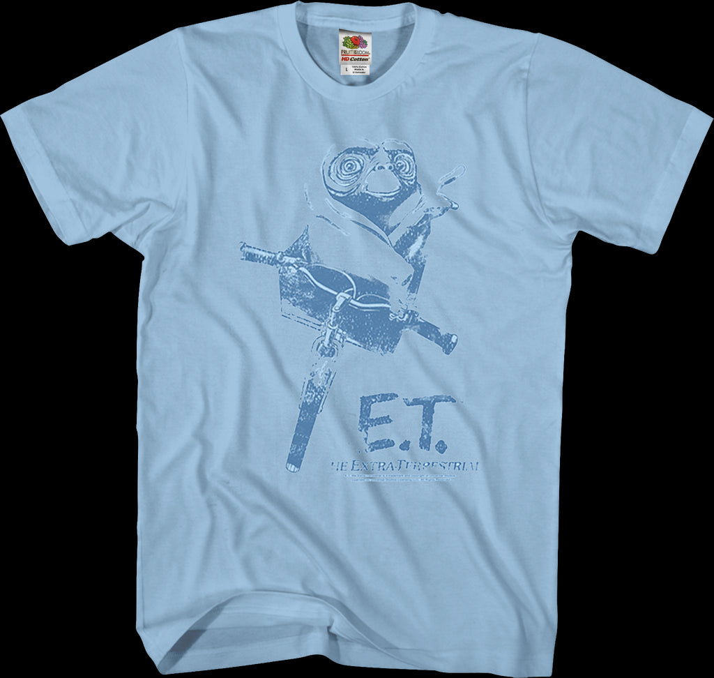 Bike Ride ET Shirt: ET Mens T-Shirt