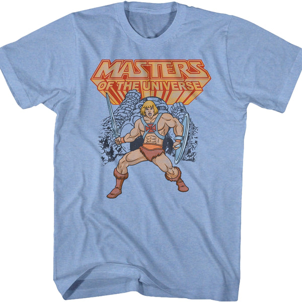 He-Man Action Pose Masters of the Universe T-Shirt