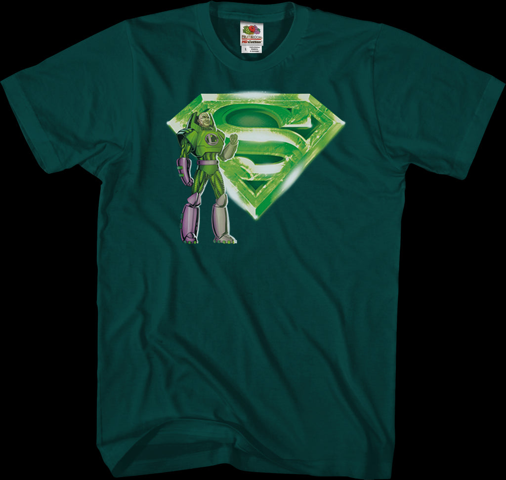 Lex Luthor Kryptonite Superman Logo DC Comics T-Shirt