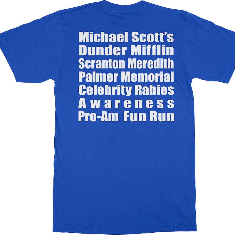 Michael Scott Fun Run T Shirt The Office Mens T Shirt