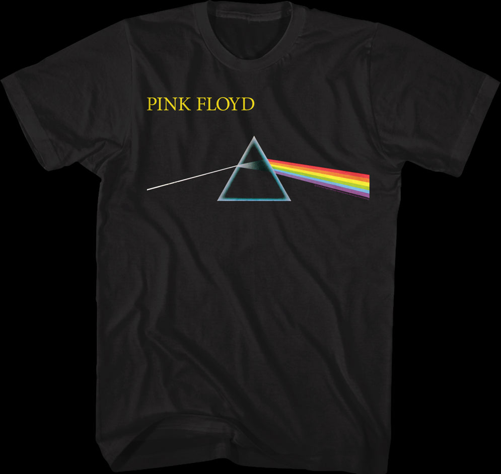 Light and Prism Pink Floyd T-Shirt: Pink Floyd Mens T-Shirt