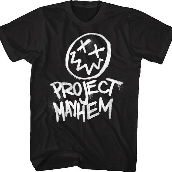 Project Mayhem Graffiti Fight Club T-Shirt