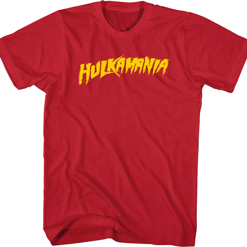 Red Hulk Hogan Hulkamania Shirt