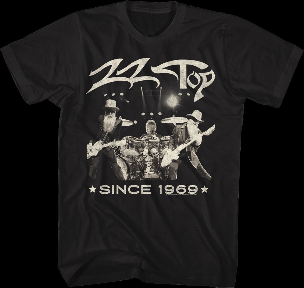 Since 1969 ZZ Top Band T-Shirt