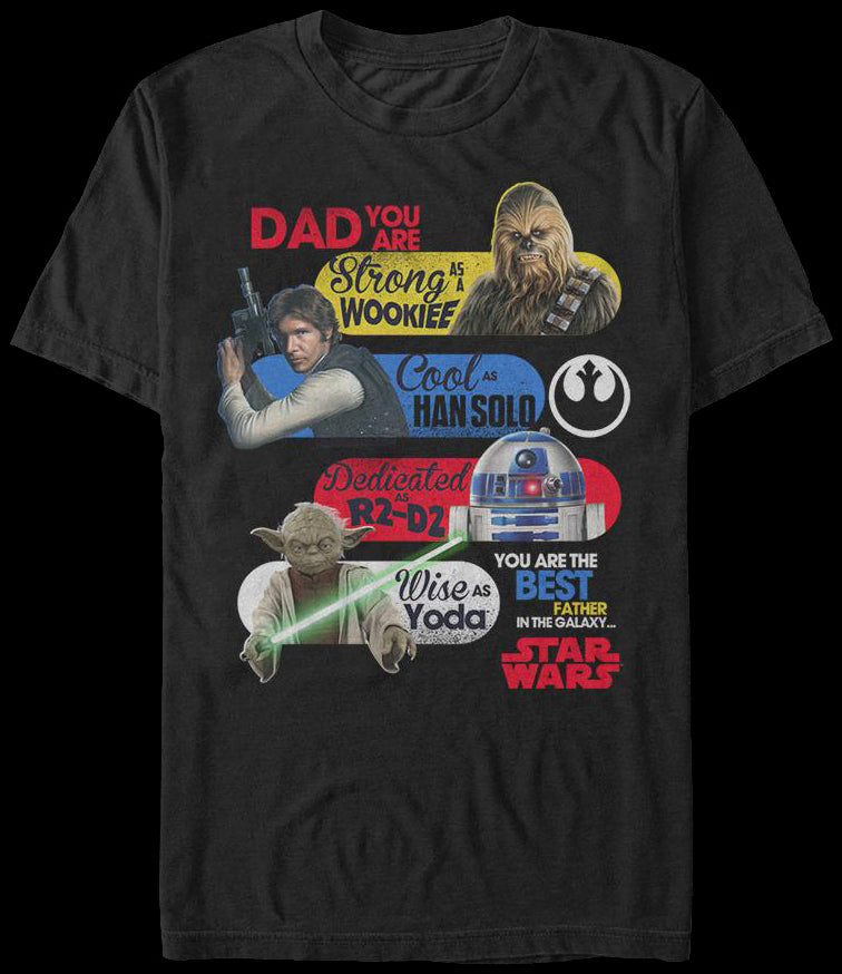 star wars dad t shirt