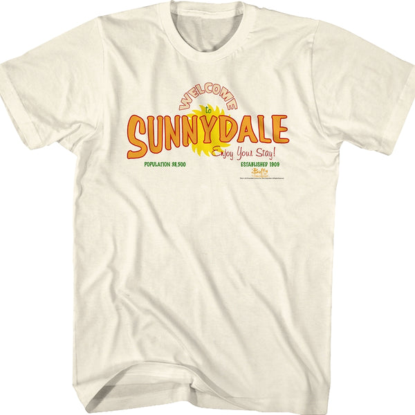 Welcome To Sunnydale Buffy The Vampire Slayer T-Shirt