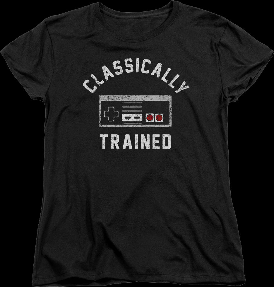 Womens Classically Trained NES Controller Shirt