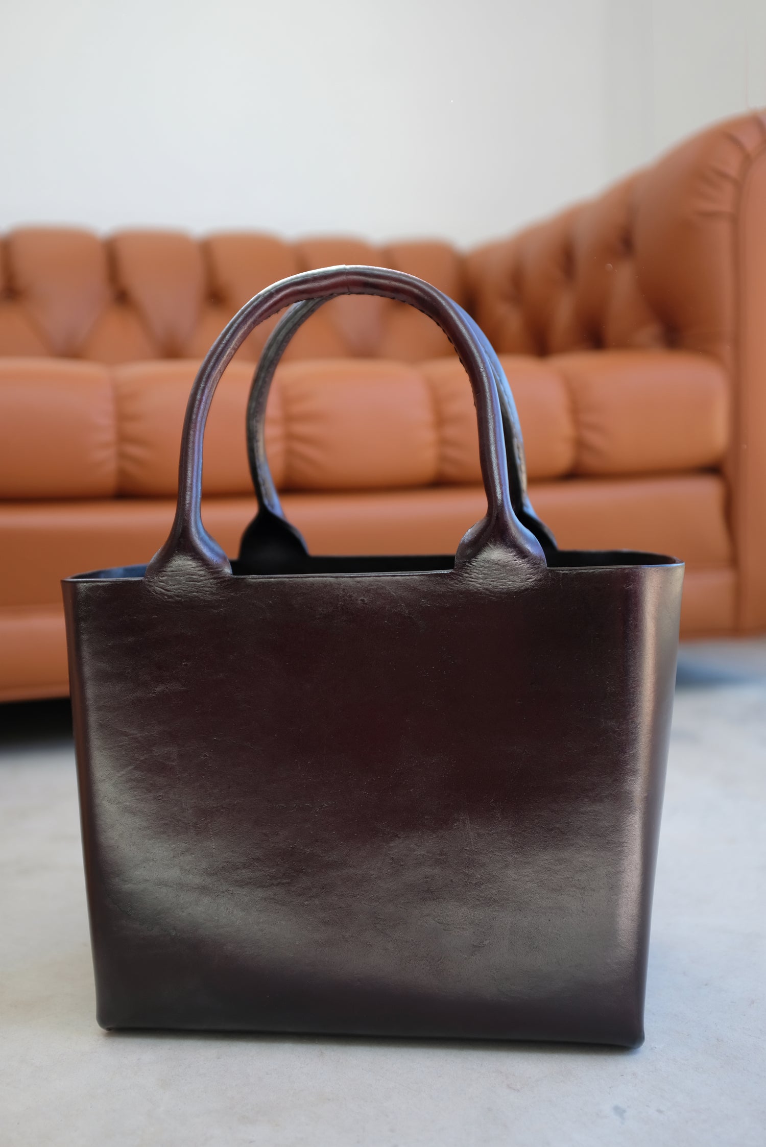 Lauren Manoogian Box Tote Cacao