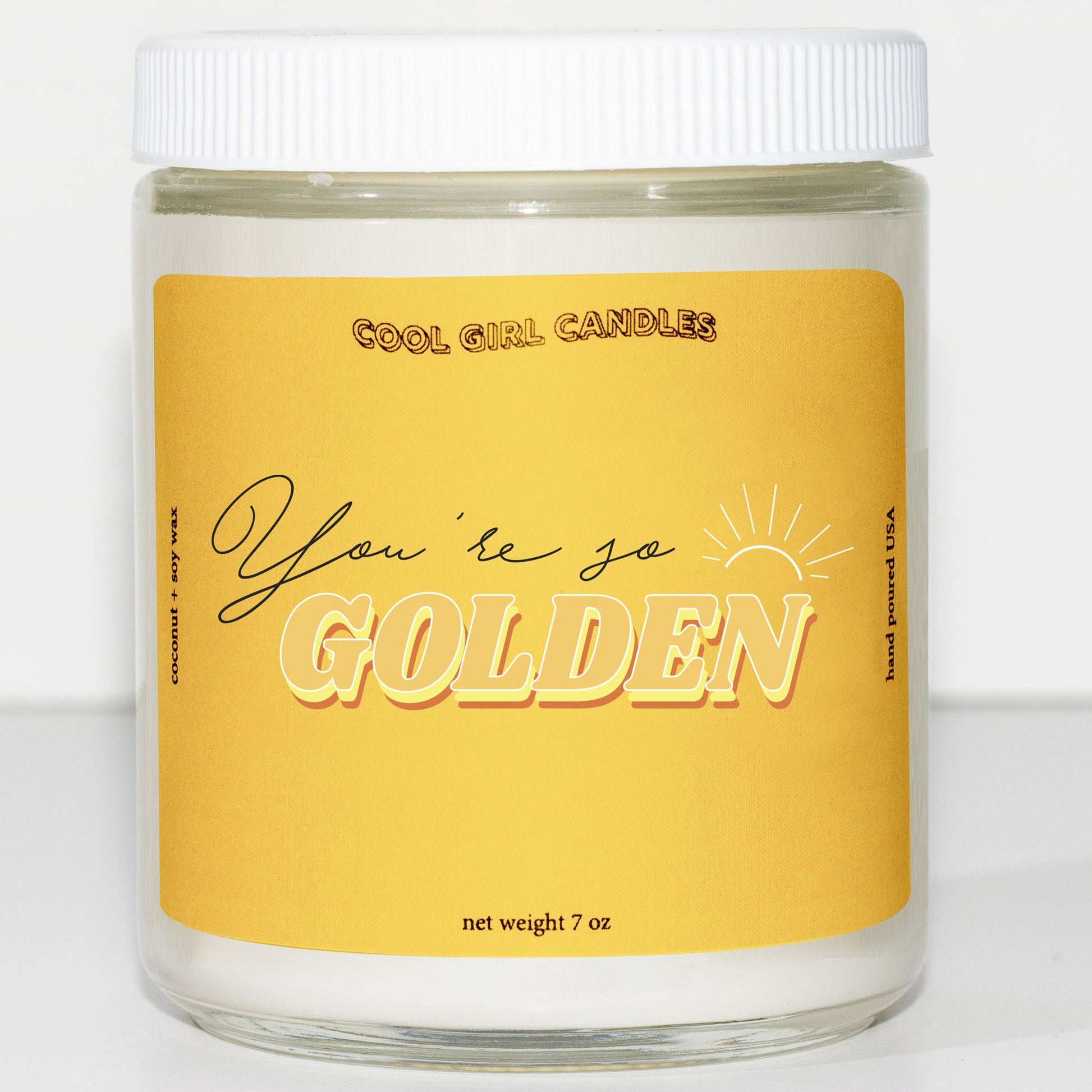 You're So Golden Candle – Cool Girl Candles