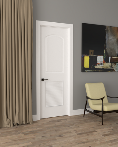 Forte Primed Groove Interior Door 6'-8 (80) — Darpet Doors & Trim