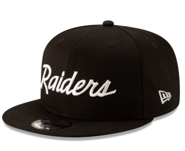 Vtg oakland raiders cap new ERA 9/fifty retro wave logo shark tooth  snapback nwt