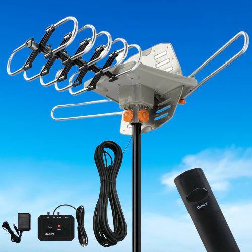 Image of 990 Mile Outdoor HD TV Antenna UHF VHF 4k