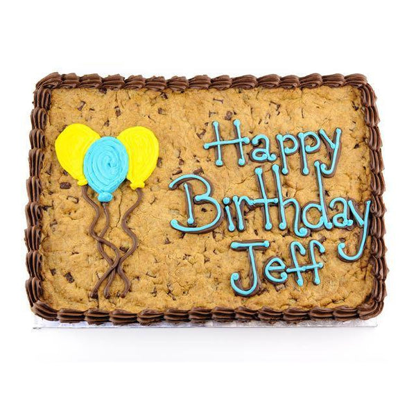 Giant Cookie Cake 12 X 16 Inch Sweet Flour Bake Shop