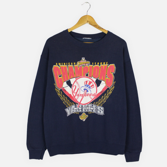 Vintage MLB New York Yankees Sweatshirt 1996 Size Medium Made in USA