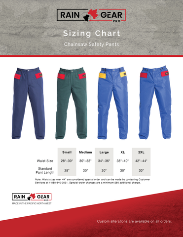 Chain Saw Safety Pants