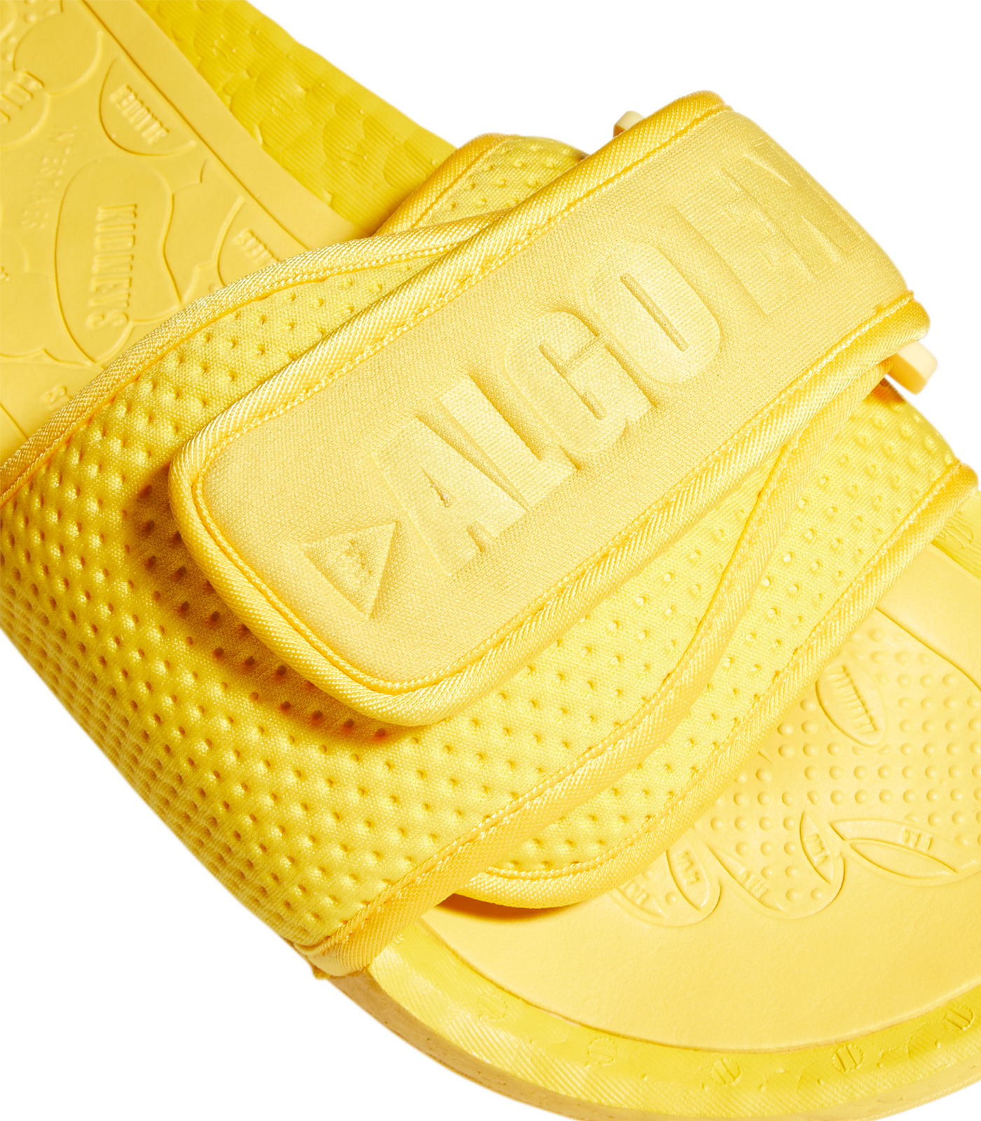 pharrell boost slides yellow