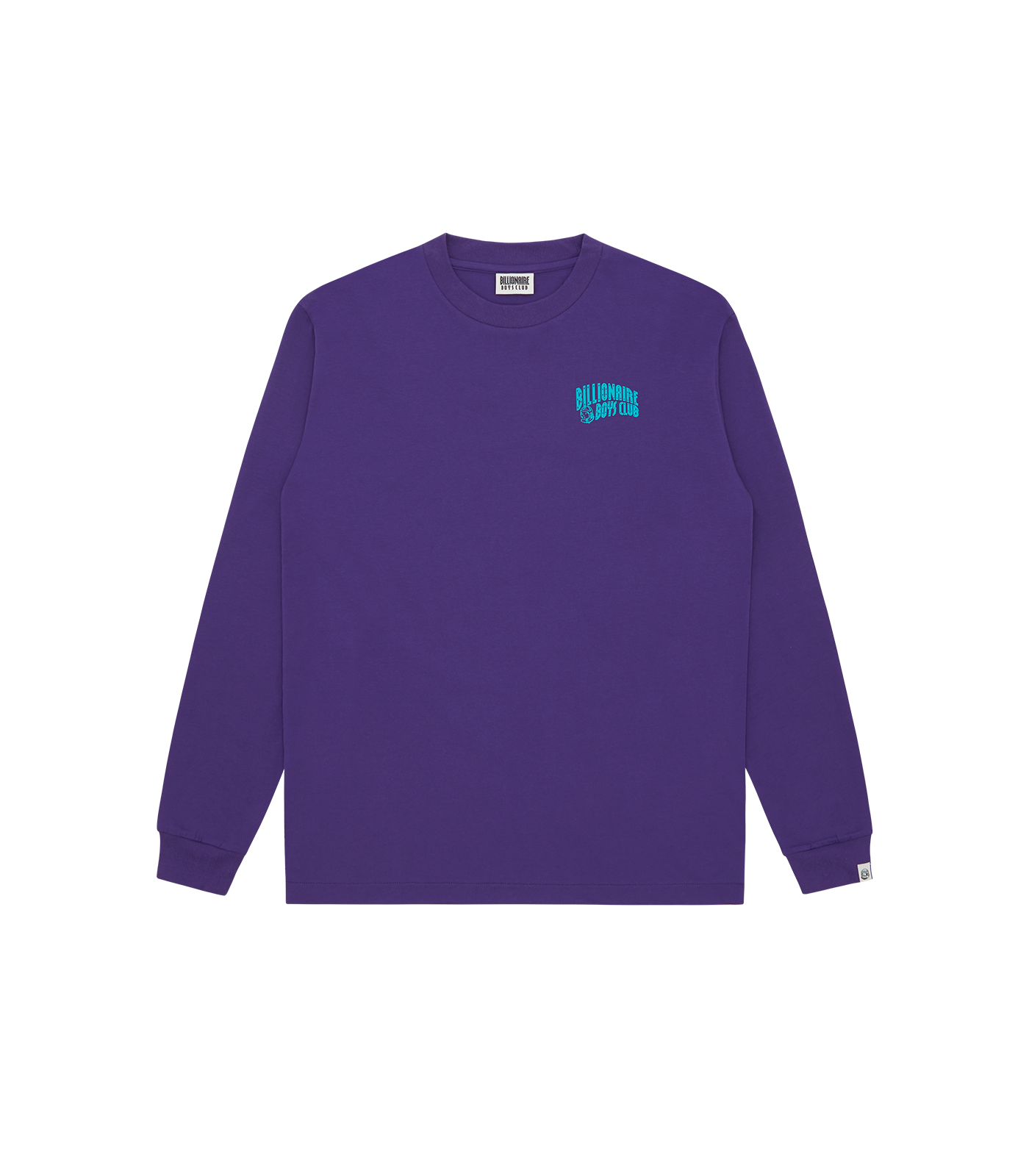 SMALL ARCH LOGO L/S T-SHIRT - POWDER BLUE – Billionaire