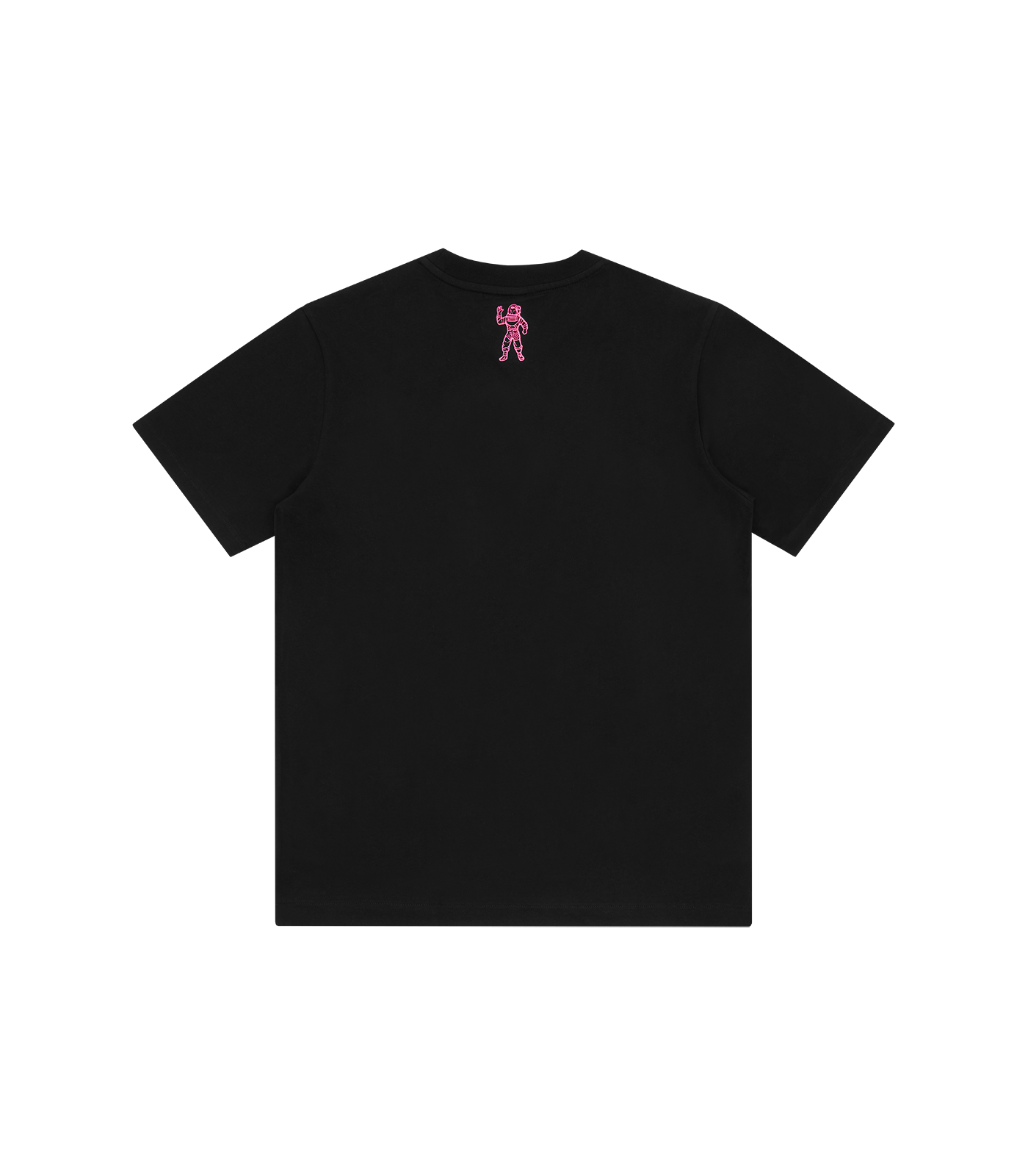 SMALL ARCH LOGO HIGHLIGHTER T-SHIRT - BLACK/PINK