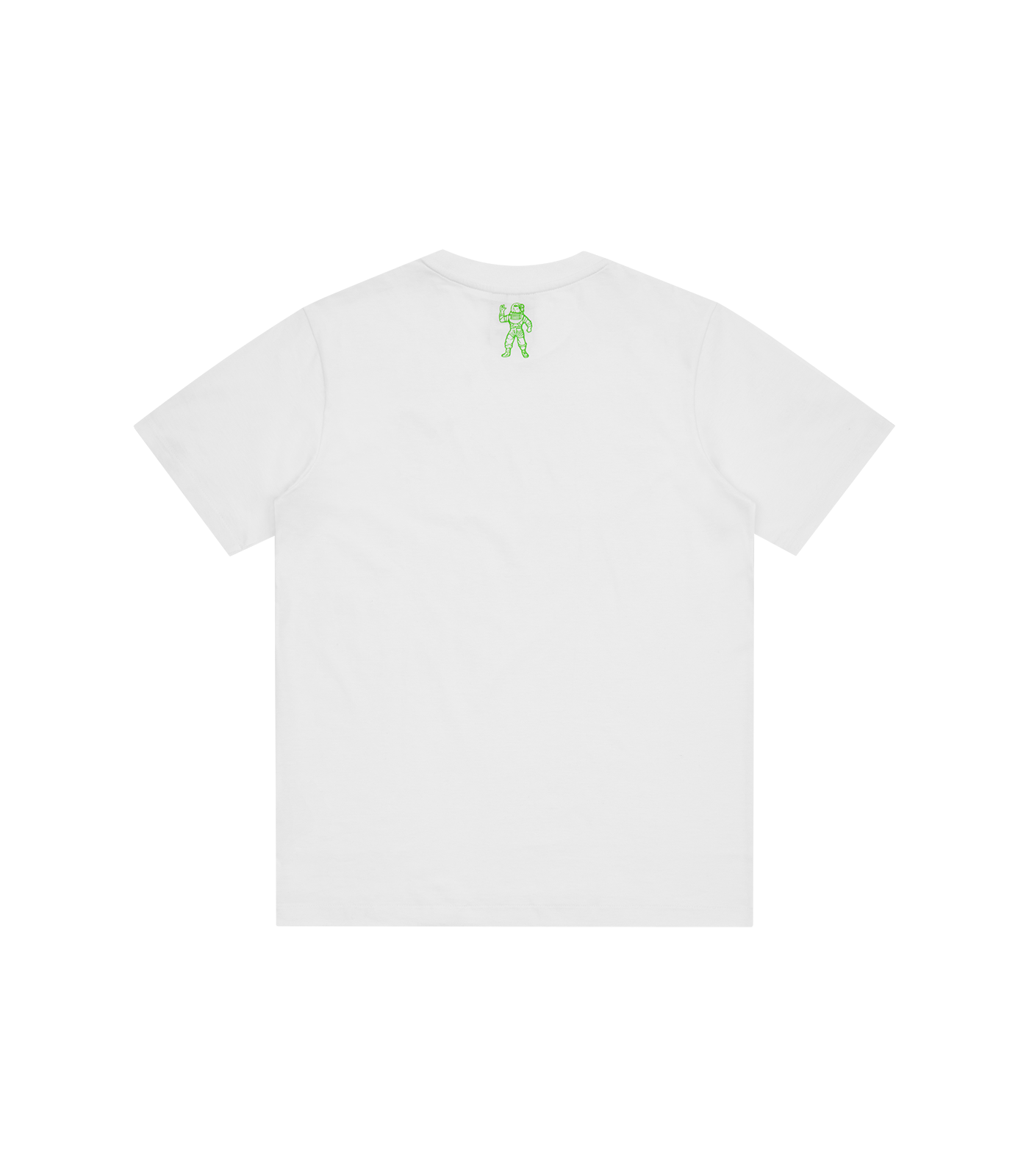 SMALL ARCH LOGO HIGHLIGHTER T-SHIRT - WHITE/GREEN