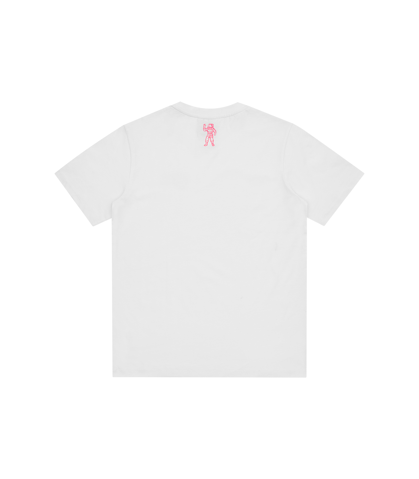 SMALL ARCH LOGO HIGHLIGHTER T-SHIRT - WHITE/PINK