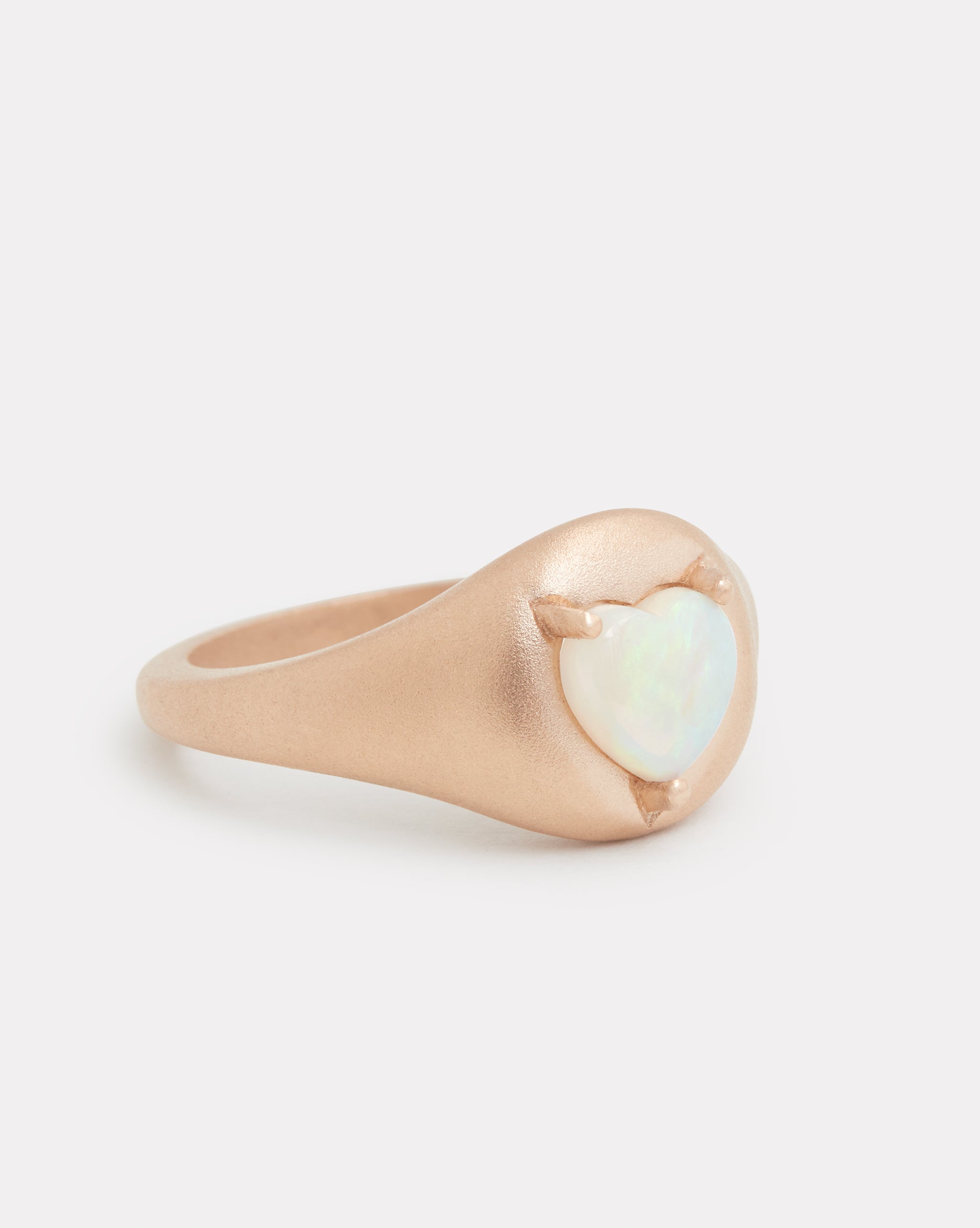 Heart Shape Opal Ring