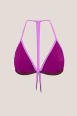 Bikini Top Knote lila