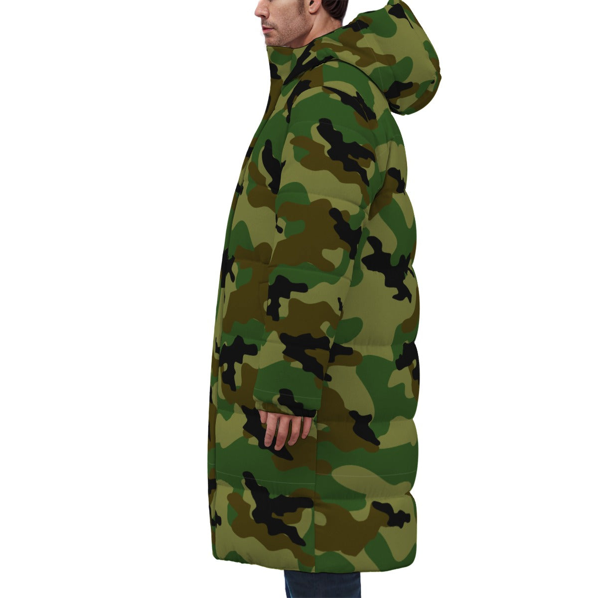 Top quality Rain Camo Reflective Down Jacket Men Women 90% Duck Down Sleeve  Patch Embroidered Puffy Jackets Coats Men
