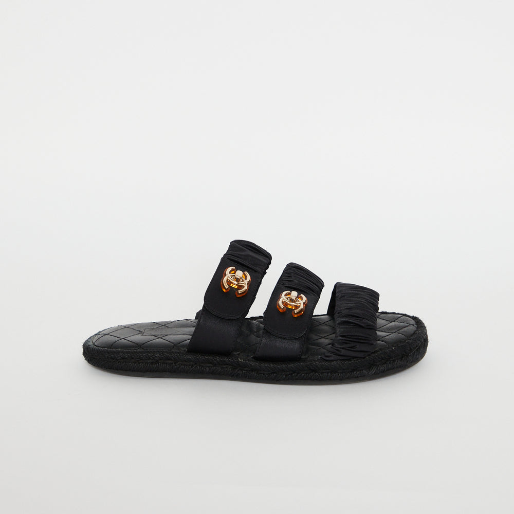 Chanel Denim Dad Sandal Sz 38c – The Luxe Base