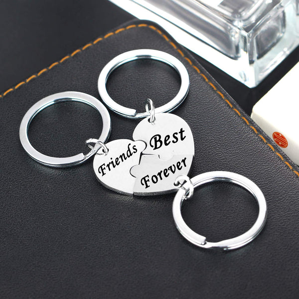 long-distance friendship gift - best friend keychains