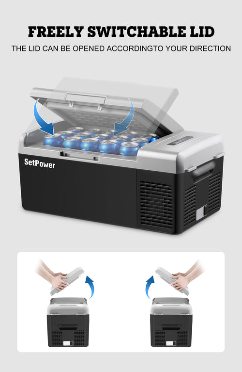 12v Refrigerator With Removable lid