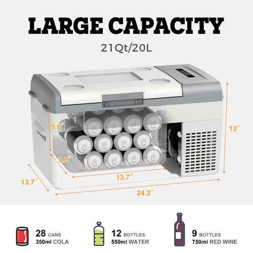 Setpower 21Qt MC20 12 Volt Refrigerator