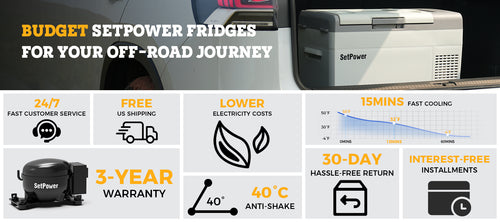 Setpower Fridge Freezer