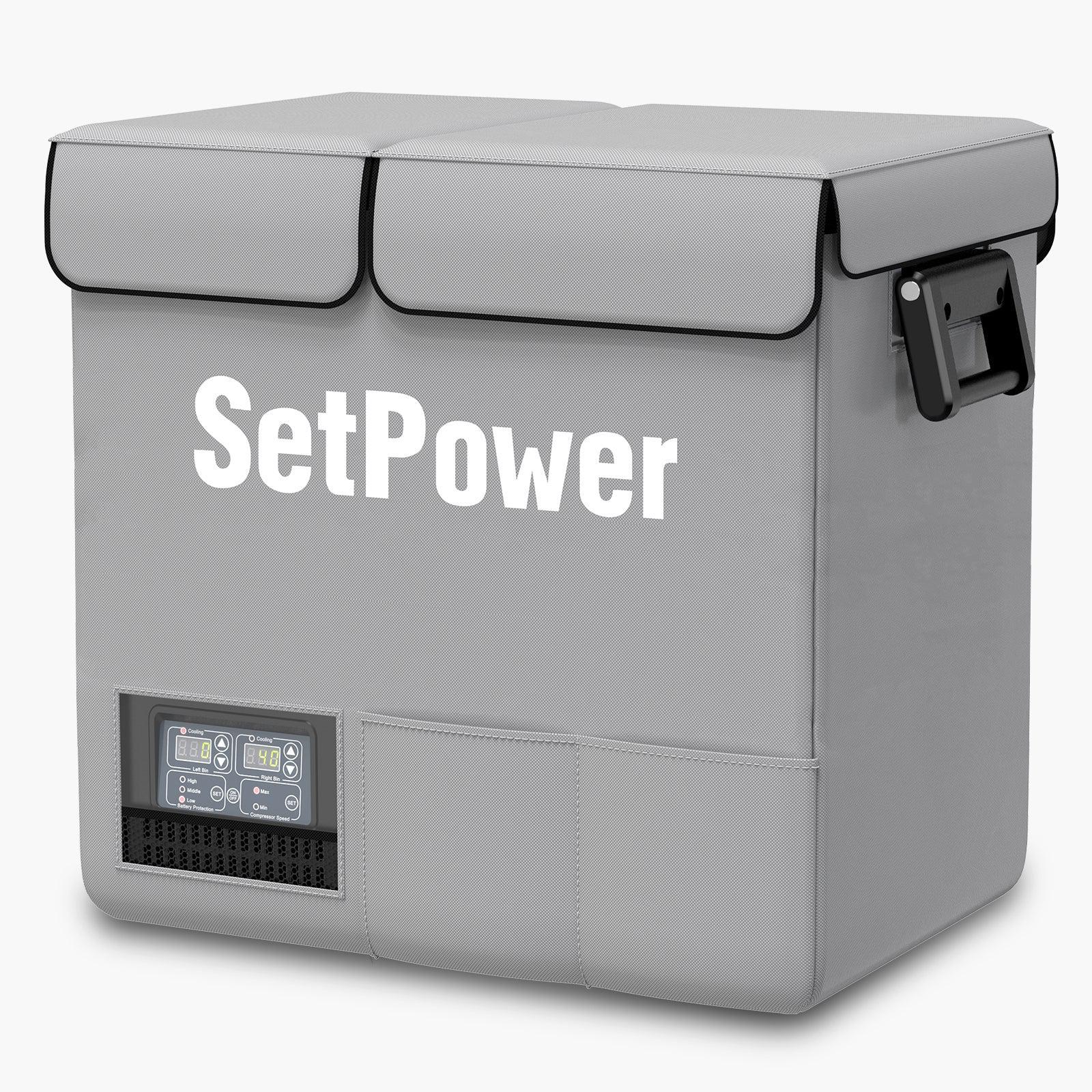 $364 Only | Setpower PT55 58Qt 12V Refrigerator with Freezer Low Watts Car Cooler - Image 12