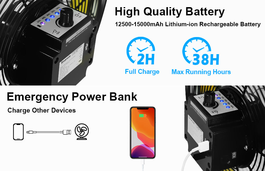 Smartele rechargeable battery