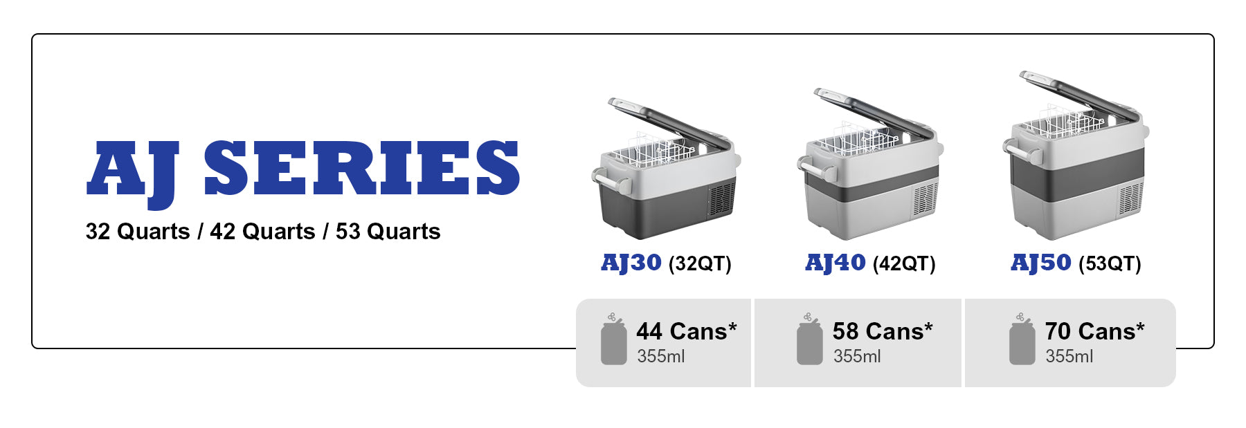 Setpower AJ40 portable refrigerator.