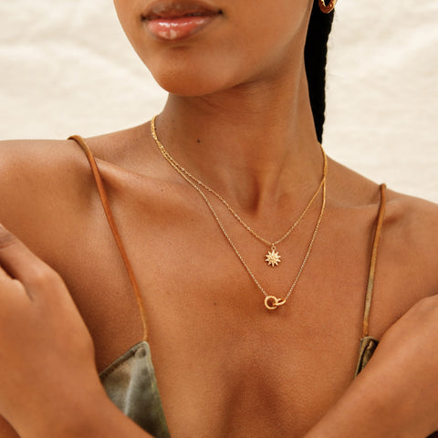 Ayele jewelry necklaces pvd goldplated