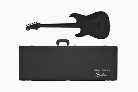 YSL X Fender Strat guitar and case