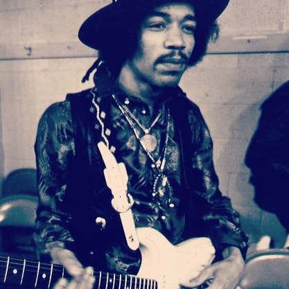 Jimi Hendrix the music trunk