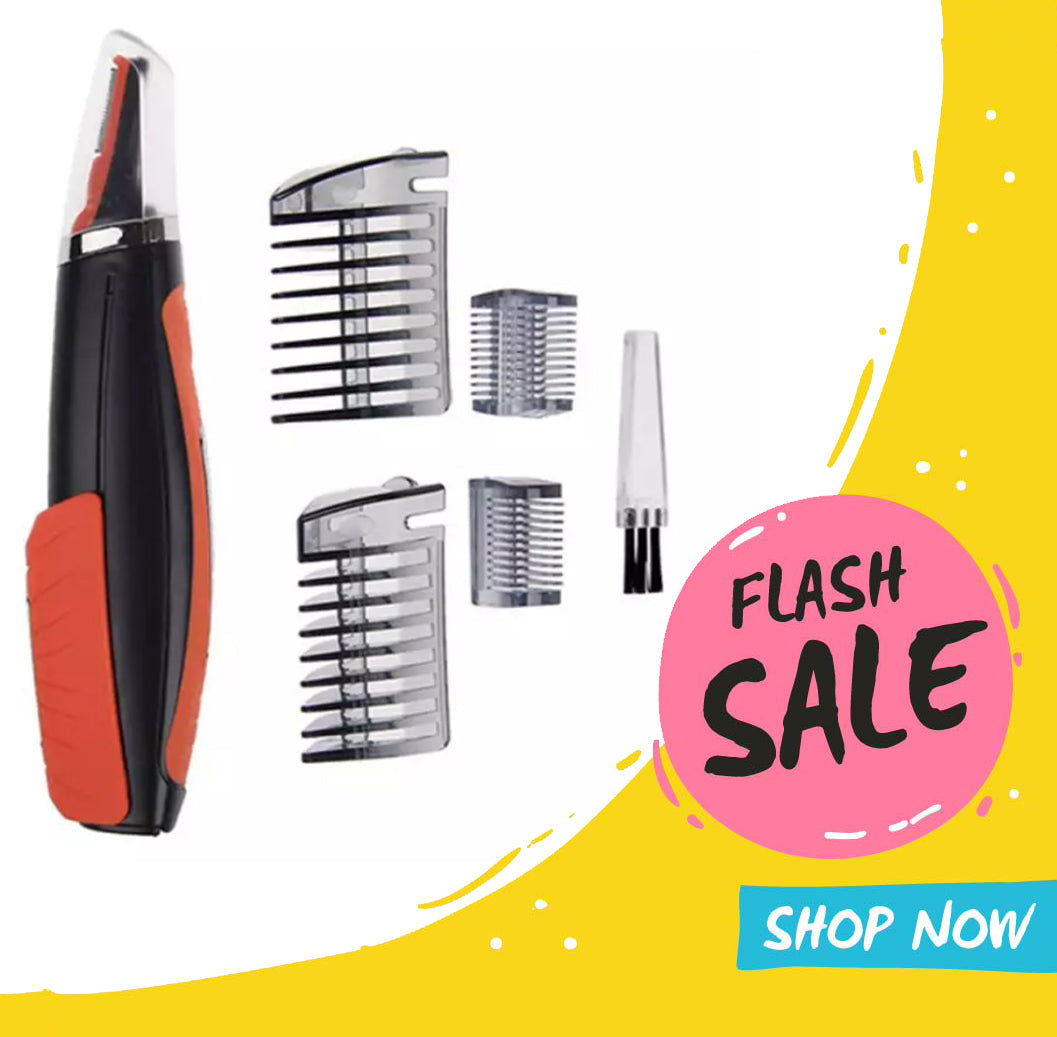 2 in 1 switchblade hair trimmer